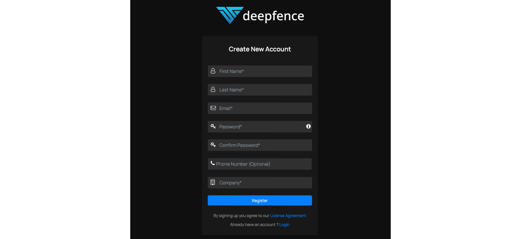 Account Registration