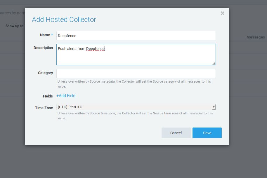 Configure the Collector