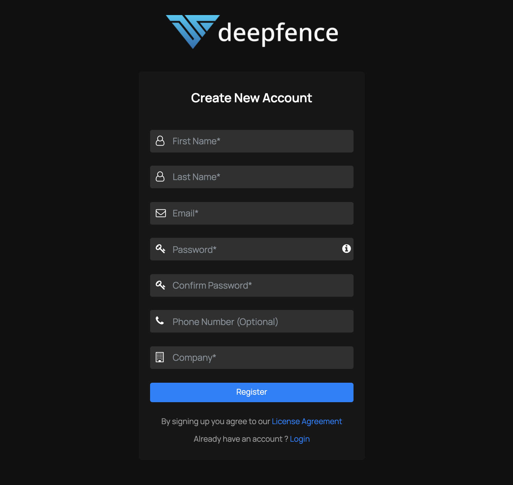 Account Registration