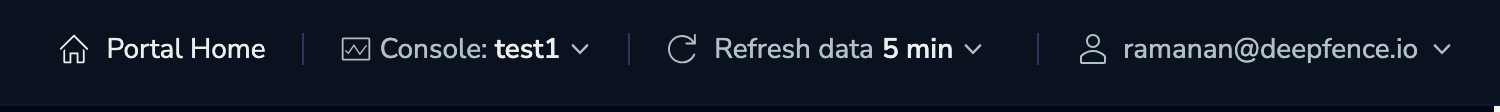 cloud ui top-bar